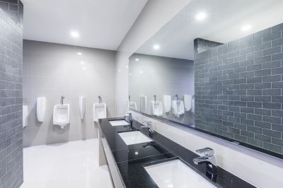Modern Bathroom with Smart Fixtures
